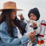 Kelly Rowland Instagram – #ad Such a great day with Noah and @waterwipes! 💧 ✨ We love WaterWipes because they’re gentle and made with just 99.9% water and fruit extract. Always in my bag and will help keep the kids clean trick-or-treating. #Hallowclean #WaterWipesPartner