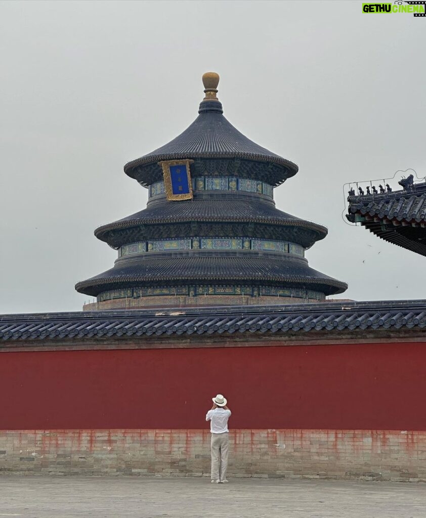 Ken Lertsittichai Instagram - 🇨🇳天坛公园 ⛩️ #beijing #tiantan Temple Of Heaven, Beijing, China