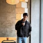 Ken Lertsittichai Instagram – Neither caffeine nor alcohol is for children. ☕️

#beijing