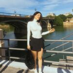 Kenia Os Instagram - Sevilla / Grammys Day 1 Sevilla,España