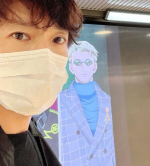 Kenjiro Tsuda Instagram - 自撮りの為に往復した回数ですか？
4回、運がよかっただけですよ。

#七海建人 #津田健次郎 #ナナミン #ツダケン #ツダミン