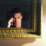 Kenneth Mitchell Instagram - reflecting | gnitcelfer Toronto, Ontario