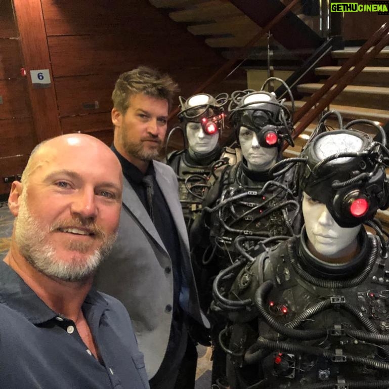 Kenneth Mitchell Instagram - We are coming for you STLV. I have been assimilated. For real. See you soon my Star Trek family. 🖖🏼🤖 💎 #startrek #startrekdiscovery #LLAP #STLV2021