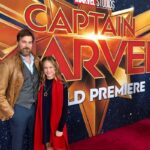 Kenneth Mitchell Instagram - Me & GOOSE. #CaptainMarvel World Premiere. Opening in theaters THIS WEEKEND. 🌟 Look out Thanos because a whole new generation of empowered Superheros are coming... plus a brilliant cat named #Goose. 👊🏼 Super FUN movie! 🌟 Higher. Further. Faster. 🌟 Hollywood