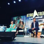 Kenneth Mitchell Instagram - The Mirror Universe {scroll} The best of times at #STLV this weekend. Thank you @creationent @startrek & @startrekcbs for hosting a magical event, highlighted by Picard’s return, the infectious fans and the gracious Star Trek family. LOVE THESE PEEPS. Oh... the first KOL COSPLAY.... SAY WHAT!?!? 💙 #StarTrek #StarTrekDiscovery & beyond. (Mirror Mirror photo credit by Odo, entitled ‘Deep Space Disco’) Las Vegas, Nevada
