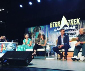 Kenneth Mitchell Instagram - The Mirror Universe {scroll} The best of times at #STLV this weekend. Thank you @creationent  @startrek & @startrekcbs for hosting a magical event, highlighted by Picard’s return, the infectious fans and the gracious Star Trek family. LOVE THESE PEEPS. Oh... the first KOL COSPLAY.... SAY WHAT!?!? 💙 #StarTrek #StarTrekDiscovery & beyond. (Mirror Mirror photo credit by Odo, entitled ‘Deep Space Disco’)