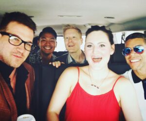 Kenneth Mitchell Instagram - The Mirror Universe {scroll} The best of times at #STLV this weekend. Thank you @creationent  @startrek & @startrekcbs for hosting a magical event, highlighted by Picard’s return, the infectious fans and the gracious Star Trek family. LOVE THESE PEEPS. Oh... the first KOL COSPLAY.... SAY WHAT!?!? 💙 #StarTrek #StarTrekDiscovery & beyond. (Mirror Mirror photo credit by Odo, entitled ‘Deep Space Disco’)