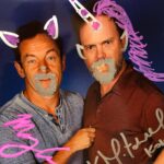 Kenneth Mitchell Instagram - The Mirror Universe {scroll} The best of times at #STLV this weekend. Thank you @creationent @startrek & @startrekcbs for hosting a magical event, highlighted by Picard’s return, the infectious fans and the gracious Star Trek family. LOVE THESE PEEPS. Oh... the first KOL COSPLAY.... SAY WHAT!?!? 💙 #StarTrek #StarTrekDiscovery & beyond. (Mirror Mirror photo credit by Odo, entitled ‘Deep Space Disco’) Las Vegas, Nevada