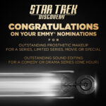 Kenneth Mitchell Instagram - Congrats to the #StarTrekDiscovery team on their nominations! PROUD! 🖖🏽 #Emmys #SFX #SoundEditing #LLAP #boldlygo #startrek #StarTrekFYC #congratulations @startrek @televisionacad #repost
