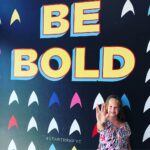 Kenneth Mitchell Instagram - BE BOLD | BE OLD >>> A little recent Klingon #StarTrek adventure with KOL & LRELL to the new #StarTrekDiscovery mural @alfred coffee in SilverLake 🖖🏽 My daughter ended up stealing the show. 💙 #StarTrekFYC #StarTrekFamily #LLAP #FYC #StarTrekDiscoveryFYC Alfred Coffee Silverlake