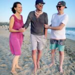 Kenneth Mitchell Instagram - Grateful to be able to take a few steps, feel my toes in the sand with my family and best friend. Always motivated and inspired by mother nature and the care of others. You never walk alone. 🌸 #ALS #YNWA #LLAP video credit: uncle Sean Malibu, California