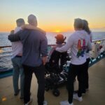Kenneth Mitchell Instagram - Still basking in the afterglow of this incredibly special adventure. What a magical gift. I am one lucky human to have such magnificent friends and supportive community #LLAP #theKOLective #StarTrekFamily #ALS Atlantic Ocean