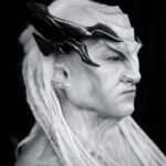 Kenneth Mitchell Instagram - I’m in there somewhere...I think. TENAVIK the guardian. Son of L’Rell. Keeper of the time crystals on Boreth. Klingon. 💎 Portriat by James Mackinnon. BEAUTIFUL character design and collaboration by @nevillepage @glenn_hetrick_ @olatundeo @erikalippoldt @extspace @gershaphillips @versionsofu @nixiepixie13 @jrmackinnon @robincareless @dougaarniokoski @startrekcbs 💙 Thanks for the warm reception and sharing in this meaningful experience. THAT STUNNING CROWN! #StarTrek #StarTrekDiscovery #Tenavik OuterSpace - regalos handmade