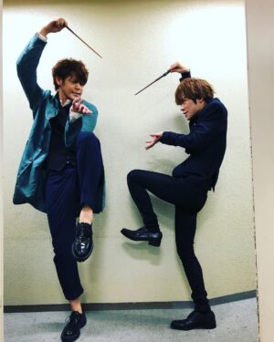 Kensho Ono Instagram - おふざけ魔法使い😎
#ファンタビ #ハリーポッター