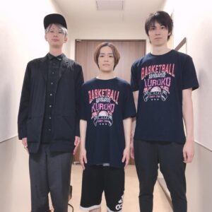 Kensho Ono Instagram - 拓也君と太陽。
でけぇわ！！！
#くろステ #江口拓也 #鮎川太陽 #小野賢章