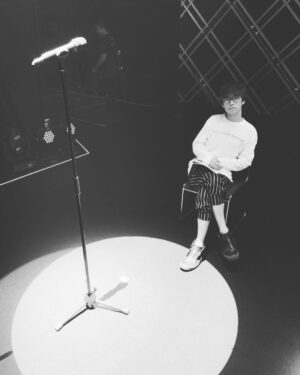 Kensho Ono Instagram - マイクが大きく見える😳
本日も楽しみましょう！！