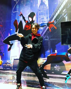Kensho Ono Instagram - 「スパイダーマン:スパイダーバース」の取材を受けてきました🕷
#小野賢章 #spiderverse