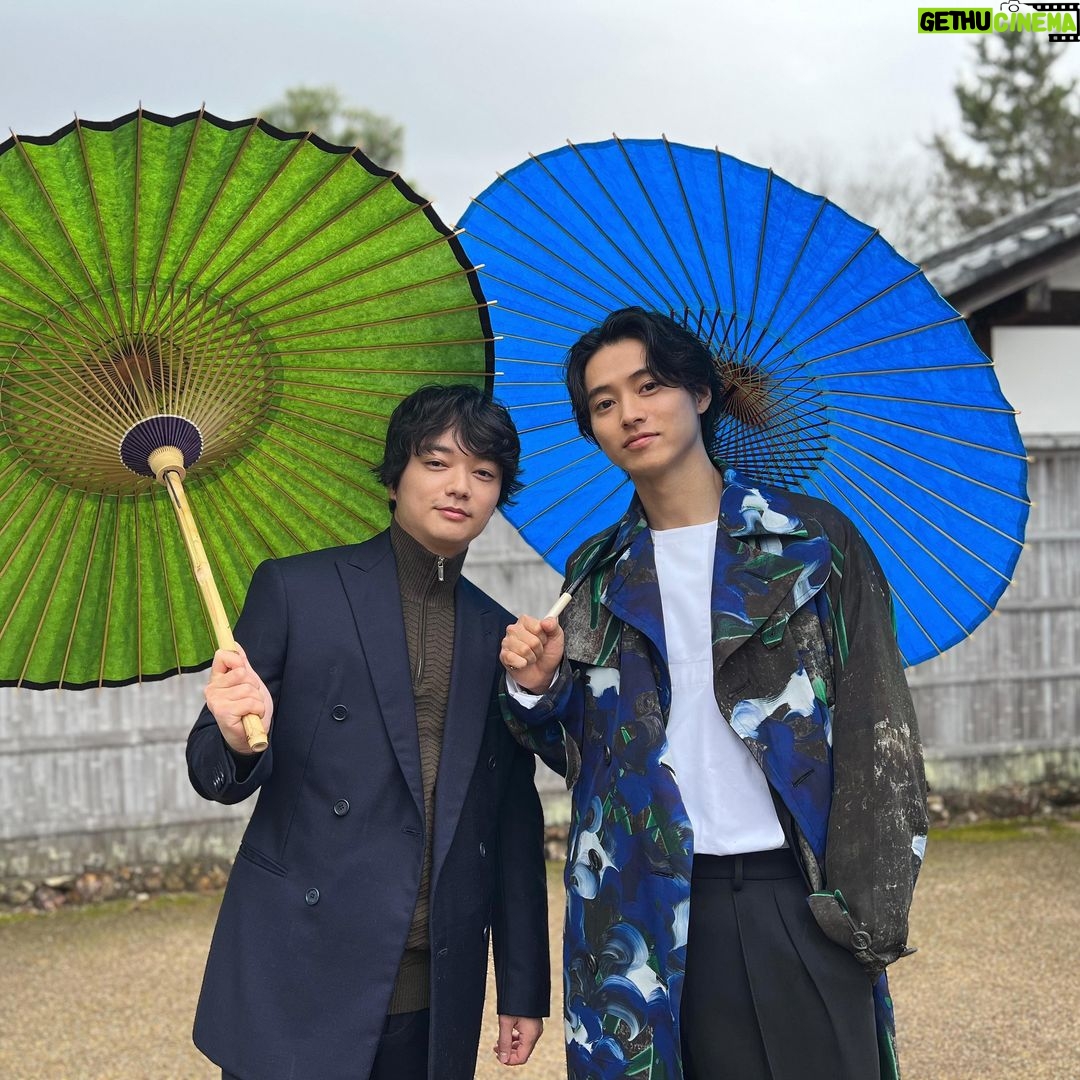 Kento Yamazaki Instagram - 『陰陽師0』キックオフイベントin京都仁和寺 日本の呪術は、ここから始まる。 #PR #陰陽師0 #安倍晴明 #源博雅 #染谷将太 #奈緒 #佐藤嗣麻子監督