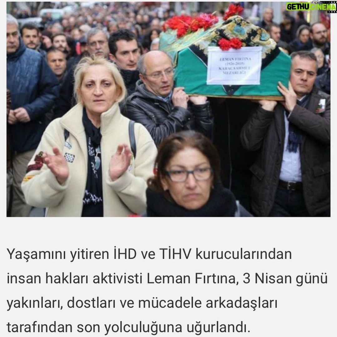 Kerem Fırtına Instagram - Sevgim mi daha çok, hayranlığım mı bilmiyorum. Hayattaki en büyük şansımsın. 5. yıl. Her yıl daha büyük özlemle canım babaannem. #LemanFırtına