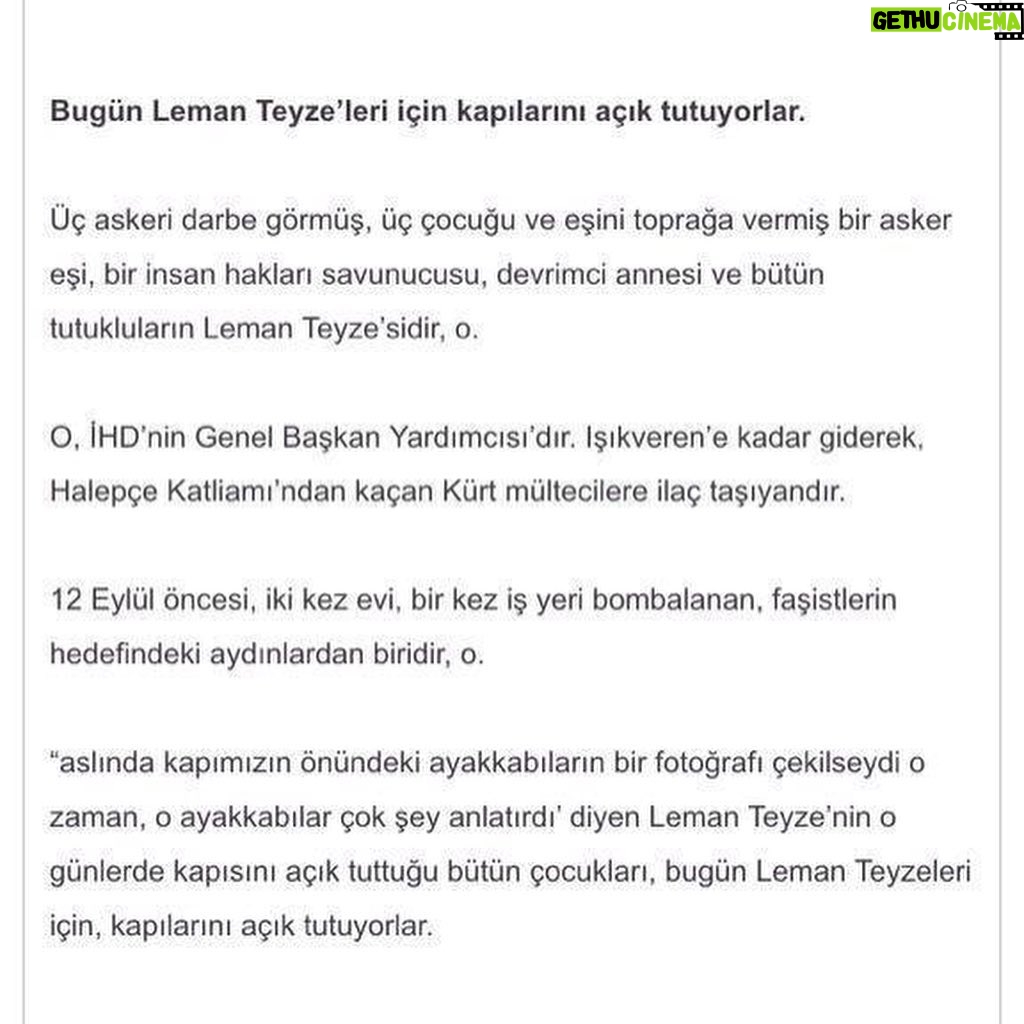 Kerem Fırtına Instagram - Sevgim mi daha çok, hayranlığım mı bilmiyorum. Hayattaki en büyük şansımsın. 5. yıl. Her yıl daha büyük özlemle canım babaannem. #LemanFırtına