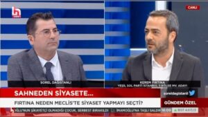 Kerem Fırtına Instagram - Halk TV’de @soreldagistanli nın konuğuydum. 
@yesilsol 🌳
