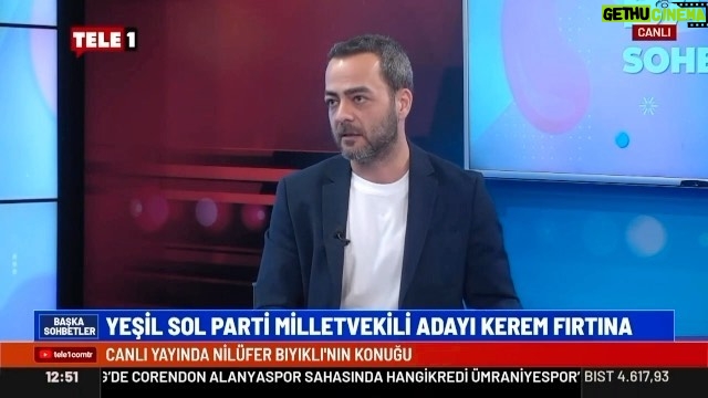 Kerem Fırtına Instagram - Tele1 #başkasohbetler programından🤍 @yesilsol 🍀