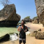 Kerem Poyraz Kayaalp Instagram - Padang Padang Beach