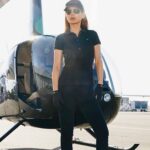 Kerri Kasem Instagram - I was JUST asked by a TV show if I can do my own stunts so I threw this together! What do you think, would you cast me? 😁 #Motorcycle #Helicopter #Firearms #Horses #Action