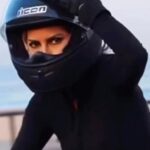Kerri Kasem Instagram - “Four wheels move the body, two wheels move the soul!” I’ve been riding since I was a little kid much to my Dad’s chagrin. Started out on a little 50cc dirt bike and moved up from there! Thank you to the talented Phillip Wheeler @rectifyfilm for this footage! TY @garrett.thomson and @shawn.moomba for all your skills! #GSXR #motogirl #speed #girlrider @iconmotosports #icon