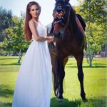 Kerri Kasem Instagram - Horses in the Park by @mattcali_photography A big thank you to @barn_mom_chronicles for your Andalusian champion show horses! Thank you to the whole team! @eloise.nuyda @fayeecalloway @era.australia @cosmo1234 @lorlefty @sky_is_dlimit - white dress #andalusian #whitedress #horse #horseriding