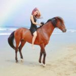 Kerri Kasem Instagram – I can’t tell you what it really is, I can only tell you what it feels like… 
#Joy #Love #Freedom.

TY @yassine_cavalier 

#Horse #Viral #morocco #beach #stallion