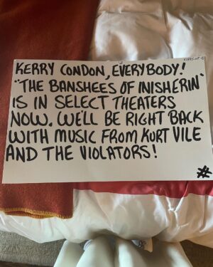 Kerry Condon Instagram - I’m on @latenightseth tonight! My first time on a late night show in America ⭐️ #bansheesofinisherin