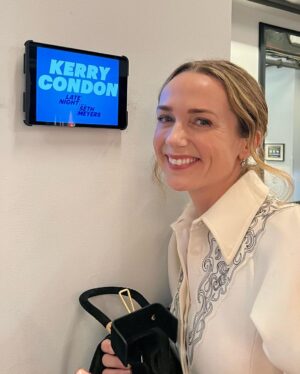 Kerry Condon Instagram - I’m on @latenightseth tonight! My first time on a late night show in America ⭐️ #bansheesofinisherin