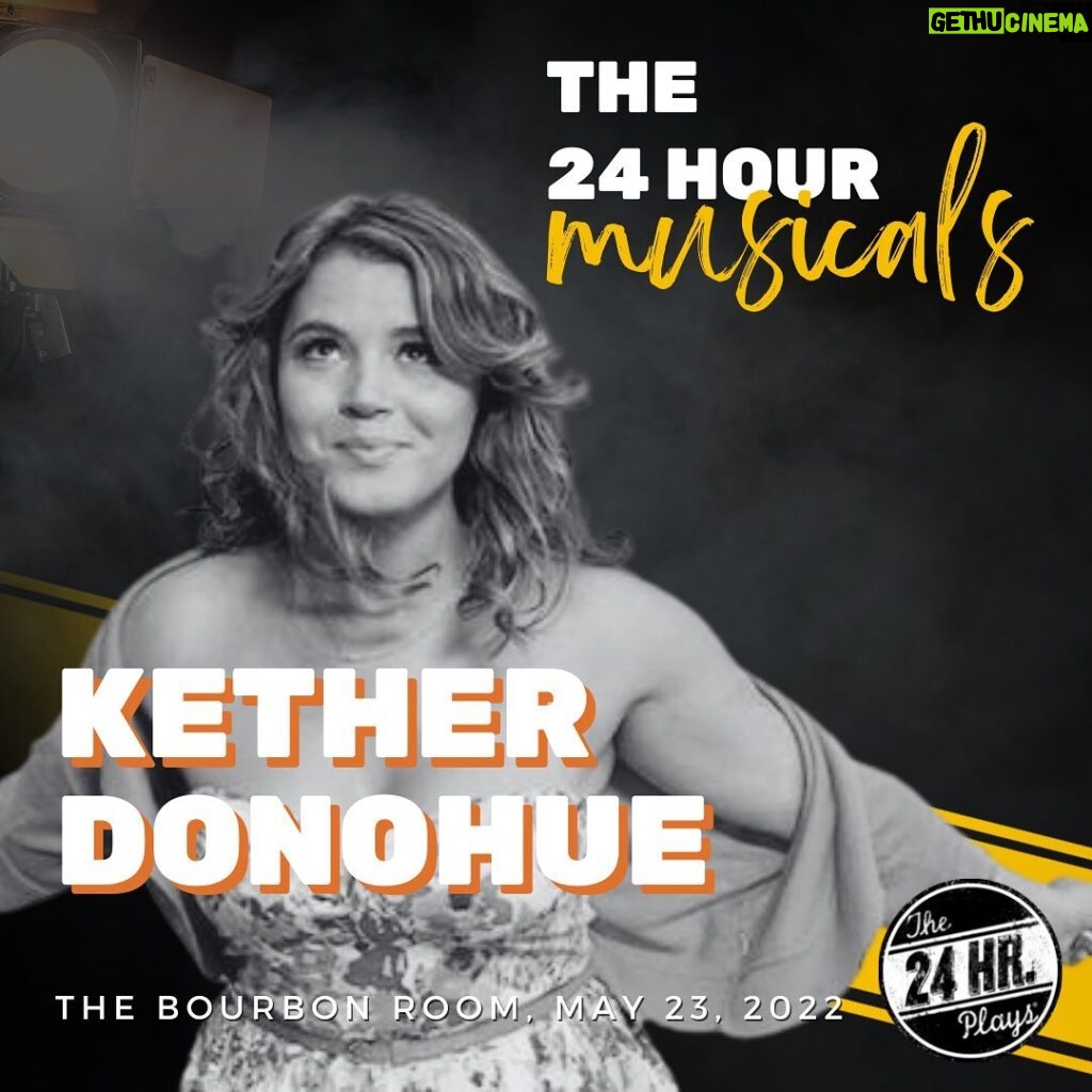 Kether Donohue Instagram - I’m so excited for the #24hourMusicals! Tix in my stories & @24hourplays bio 🤎