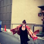 Kether Donohue Instagram - Monday in between rehearsal vibes with the one and only @sammy564!!💃🏻♥️ @bpositivecbs