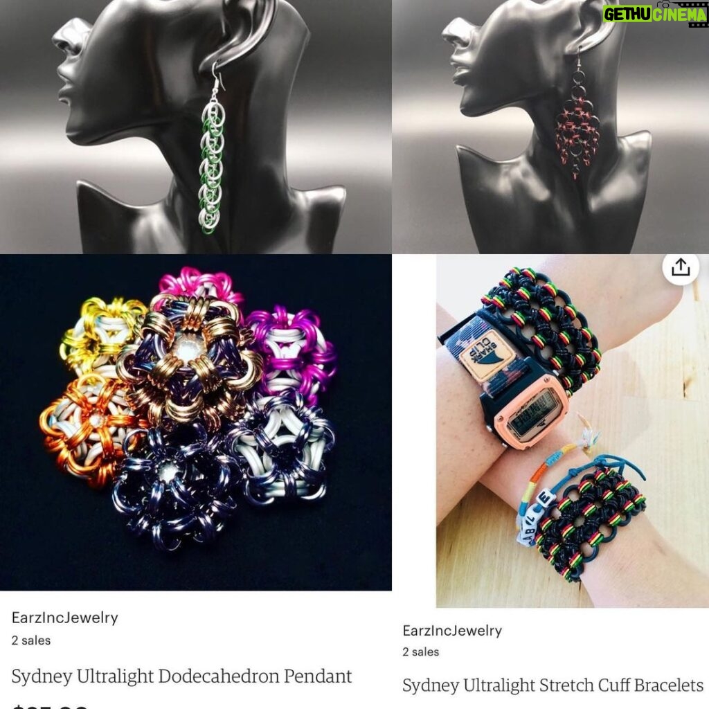 Kether Donohue Instagram - 25% of Nico Ether’s stunning @earzincjewelry sales will be going toward @geniusisa.world’s cancer treatments❣ His Mom needs to pay the hospital $15,000 by tomorrow and still needs funds. Please visit https://www.etsy.com/shop/EarzIncJewelry?ref=seller-platform-mcnav (the link is also in my bio and my stories) to view and purchase more gorgeous selections in addition to what’s in the swipe thru! @earzincjewelry specializes in the latest styles of anodized aluminum jewelry 🖤 Anodized aluminum jewelry will never tarnish and the colors will never bleed or fade. And since anodized aluminum is lightweight, your earrings won’t weigh down your ears 👂🟢🟡🟣🔵⚫🟤🔴