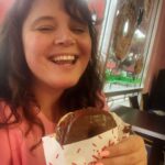 Kether Donohue Instagram - there are many things I regret in this life. Having two donuts at @blinkiesdonuts today is not one of them.