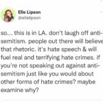 Kether Donohue Instagram – Just because something isn’t “trending” anymore doesn’t mean it isn’t a problem and that your Jewish friends and the Jewish people are not affected. Speak up and have active conversations with people in your communities offline as well. • Repost from @teachandtransform
•
In my antiracism workshops and talks, I often end by reminding folks that condemning racism isn’t the same thing as showing love to people of color. The same thing applies here. Beyond condemning antisemitism, we also need love and care for the Jewish community. When antisemitism stops trending online, what will your day to day allyship and advocacy look like?
.
Edit: This also applies to who non-Jewish folks deem as worthy and palatable. Will you still be condemning antisemitism the next time a visibly Orthodox Jew is assaulted in public?