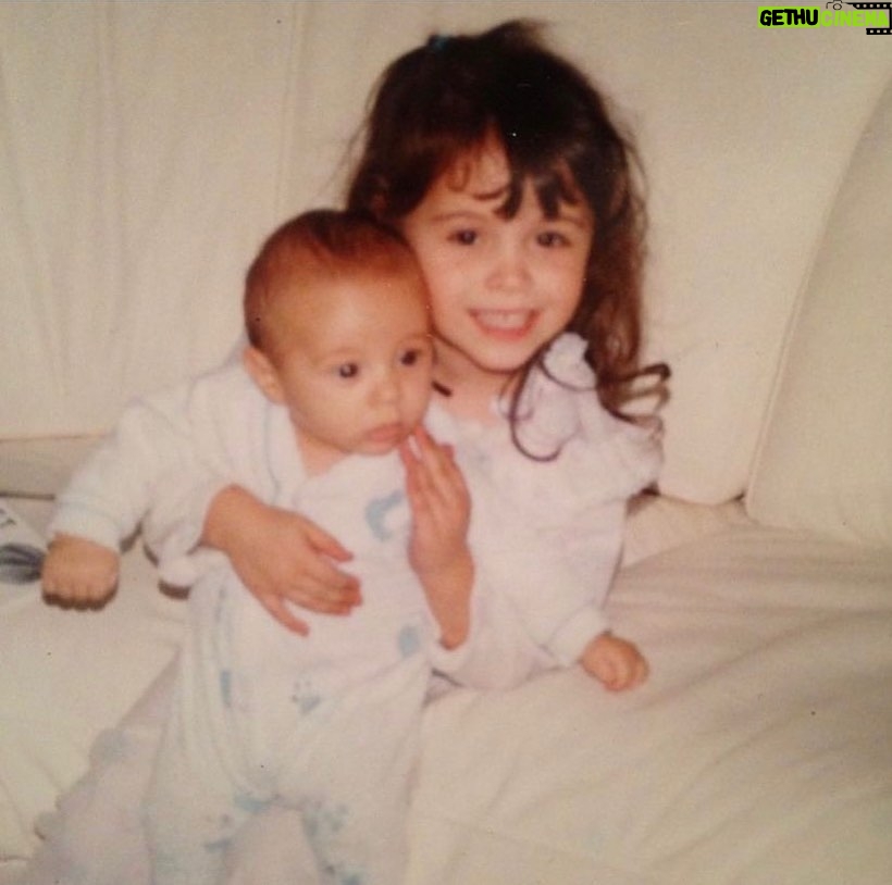 Kether Donohue Instagram - This is forever my favorite picture of us, not much has changed. You’re 32 today but you’ll always be my baby brother and permanently 11 in my head. It was always one of Dad’s prayers that we would be best friends and take care of eachother into adulthood, and I’m glad his prayer is answered. We’ve been through it all and I wouldn’t have it any other way. I love you more than could ever be expressed in an Instagram caption. You’ve always been there and I know you always will be, and I will always have your back. Also if anyone needs a great real estate agent in New York City, my brother is the best of the best! Happy biirthday @johnnydonohue!! 🥳 @the.cadillac.broker (his first word was “car” and he loves old fashioned Cadillacs) 💙💙