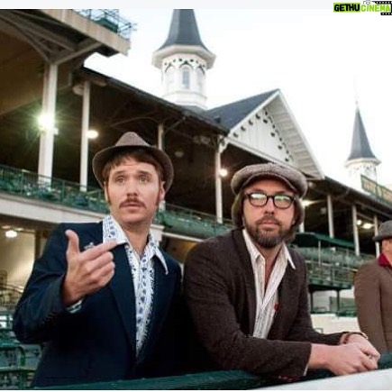 Kevin Connolly Instagram - #tbt Secretariat🐴That Stache and sideburns seemed like a good idea on the first day of shooting @mrericlange Churchill Downs