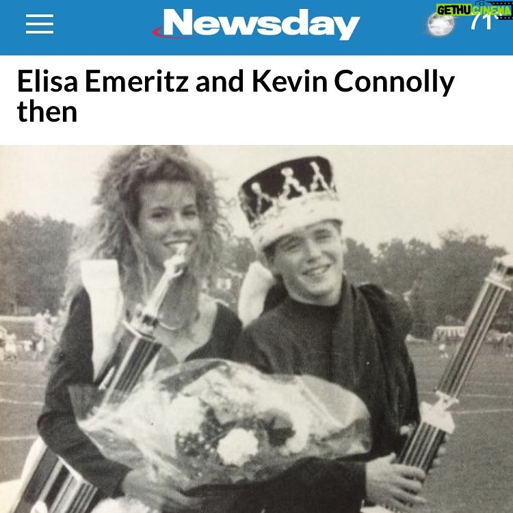 Kevin Connolly Instagram - #tbt Homecoming 1992 Patchogue Medford High School. Best days of my life!!!!