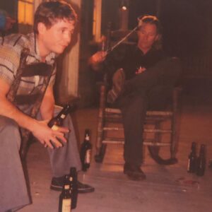 Kevin Connolly Instagram - Last one!!! Myself and Sam Shepherd (RIP🙏) in the Notebook. Didn’t make the cut but it’s on the DVD!!! Haha.... Once again, my southern accent was unbearable... Fun fact: Everyone here is hammered on Moonshine per our Director Nick Cassavetes @paul_smenus It’s going on my reel...