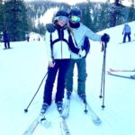 Kevin Connolly Instagram - First post of 2020!!!! Skiing with @zulay_henao in Tahoe!!!! Happy New Year!!! Took her a second to get going. But under my intense tutelage she was as an expert by Day 2!!! Lake Tahoe