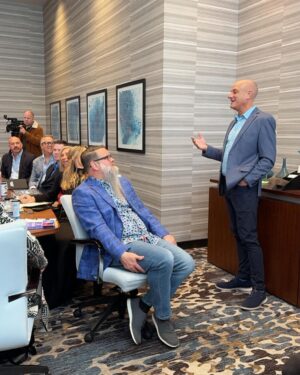 Kevin Harrington Instagram - At my favorite event, A Day With A Shark, with the dream team and some of the world’s most insanely talented entrepreneurs. I'm amazed at these business owners and their ideas, their grit, and their heart. It’s time to grow and go!! 🚀💪