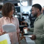 Kevin Hart Instagram - A glimpse behind the scenes of #Lift 🎬 So much love & effort put into this action packed film 🎥 What’s your favorite scene from the movie? 👀✈️ @netflix #BTS