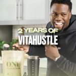 Kevin Hart Instagram - Can you believe it’s been 2 incredible years since we started this journey together?! 🙌 Keep hustling, stay motivated, and let’s make the next 2 years even more epic! @getvitahustle Get ya Hustle together by implementing @getvitahustle in yo life today!!!!!!!