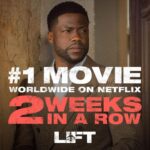 Kevin Hart Instagram – #1 movie in the country two weeks in a row!!!!!!!! Make sure you stream “LIFT” on @netflix NOOOOOOOWWW!!!!!! Go see what all of the hype is about damn it!!!!!!!