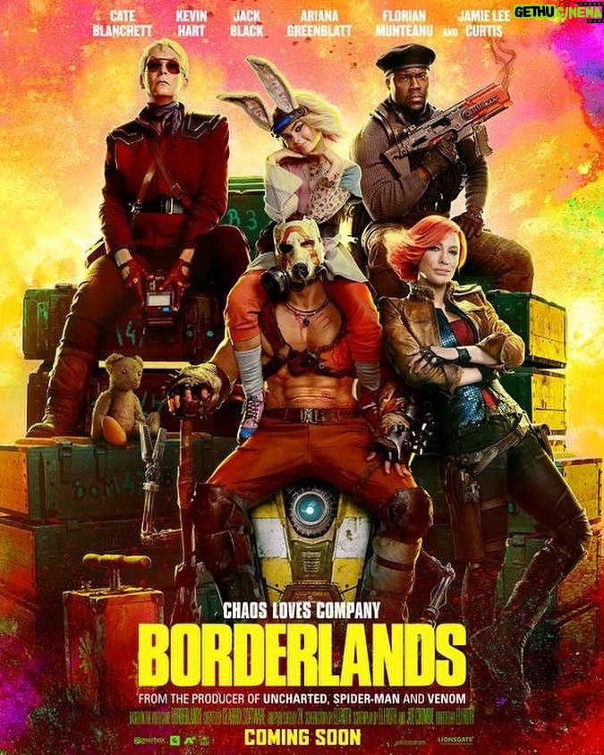Kevin Hart Instagram - Coming soon!!!!!!! Buckle Up….this one is MASSIVE!!!!!! #Borderlands
