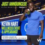 Kevin Hart Instagram – Just announced! I’m making a surprise appearance at an LA Walmart on Saturday, January 20th. Stay tuned for the big announcement! 

Let’s make wellness a priority together with @getvitahustle x @walmart