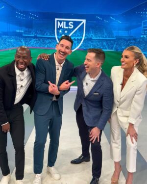 Kevin Patrick Egan Instagram - Beyond excited to announce that this year I will be Lead Host of MLS 360 on Apple TV. Four hours of live whip-around coverage, jumping from game to game, catching all the goals and big moments as they happen - all alongside three top pros and brilliant people! 

The rise of our beautiful game here in North America is undeniable. Messi plays here. We’ve got a World Cup arriving on our shores in two years. The match attendances and atmospheres are better than ever. And now we’re broadcasting live to over 100 countries on Apple TV. Pumped! Let’s be havin’ ya! 😁